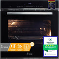 KKT Backofen, 60 cm, 72 L, schwarz/silber, KOLBE AirFryer-Einbau EB8017ED