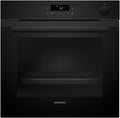 Siemens Backofen, Schwarz/Silber