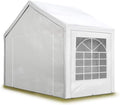 TOOLPORT Pavillon, Weiß, Partyzelt 3x2 m in PE Plane 350 N Wasserdicht UV Schutz