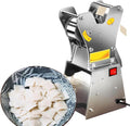 BDJSN Teigausroller, 19,5 × 17 × 35 cm, Schwarz, Elektrische Teigausrollmaschine, Kleine Gewerbliche Nudelmaschine
