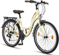 Licorne Bike Fahrrad, 20 Zoll, Natur, Bike, Stella City in 20', 28' für Mädchen, Jungen
