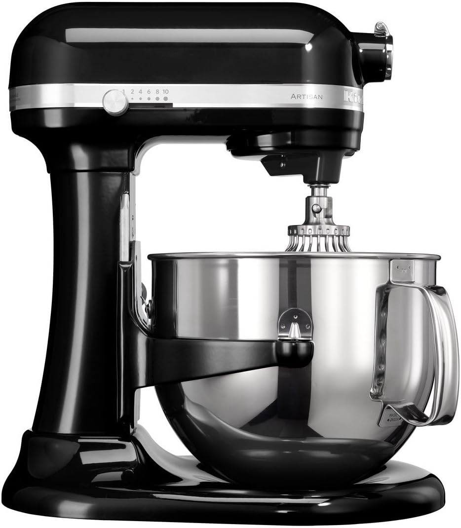 KitchenAid Küchenmaschinen Rührgeräte & Mixer, 6,9 l, Schwarz, 1.3 HP ARTISAN Onyx 5KSM7580XEOB