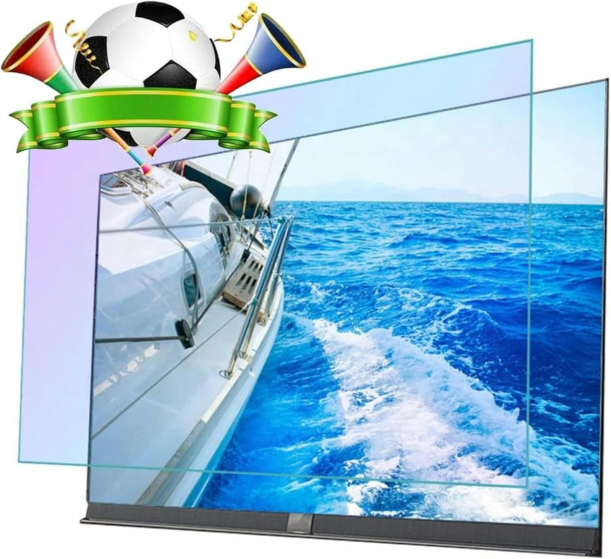 Monitor, 85 Zoll, 77 Zoll, 993 Mm, Schwarz, 75- Tv-Displayschutzfolien, Matt, Blendschutz/Blaulichtschutz/Kratzschutz